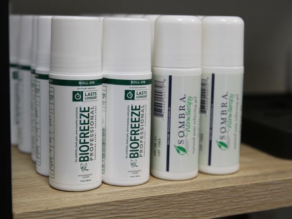 Biofreeze and Sombra therapy gels