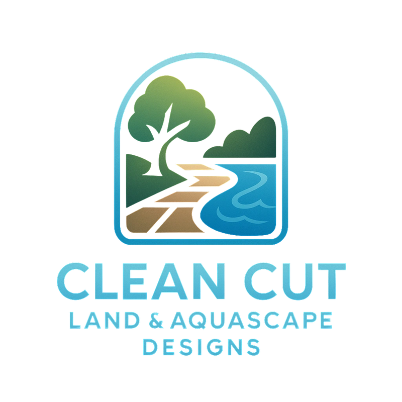 Clean Cut Land & Aquascape Designs's Logo