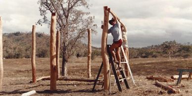1988
Russell and Toni-Lee Birch
Building our first shed on the block.
Nome, Townsville, Qld