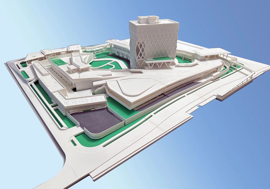 Nerd Alley 3D printing Architectural Scale
model prints