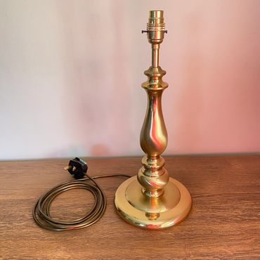 Brass Lamp - Lamp Repair and Rewire