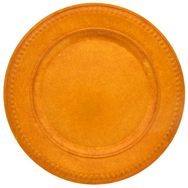 antique gold charger plate = 100