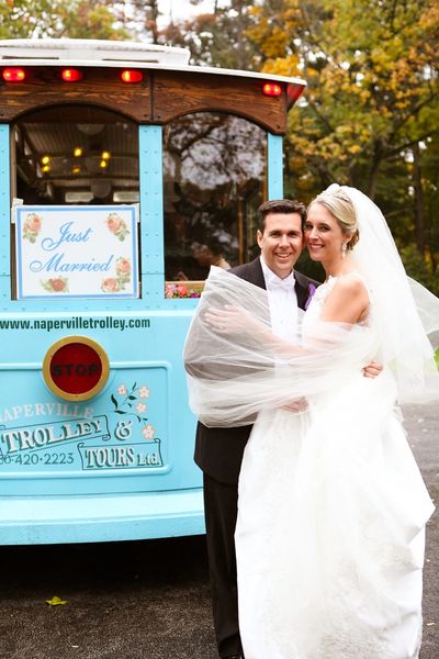 Naperville Trolley - Wedding, Trolley