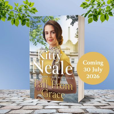 Book cover Fall From Grace. A gritty historical fiction saga.