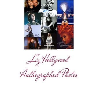 Liz Hollywood Authographed Photos