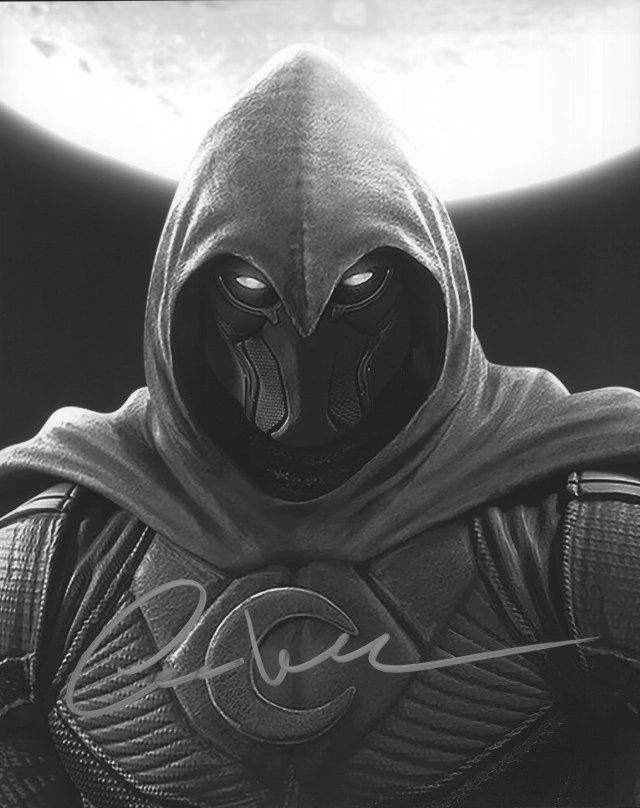 Oscar Isaac Autographed 8x10 Photograph Actor Marvel Character Moon ...