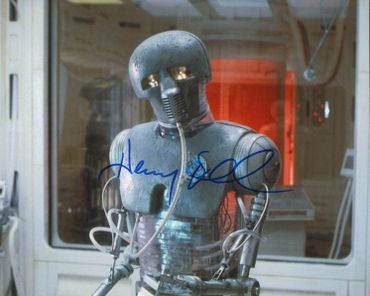 Denny Delk Actor Autographed Hand-Signed Photograph Star Wars Empire Strikes Back Droid 2-1B