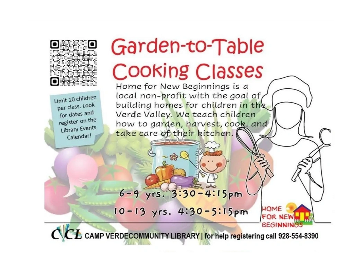 Children's Cooking Class Home for New Beginnings