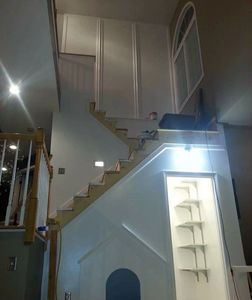 New Staircase, Closet and Doggie Room