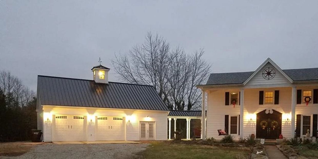 Garage addition to this beautiful 100 year old farm house!