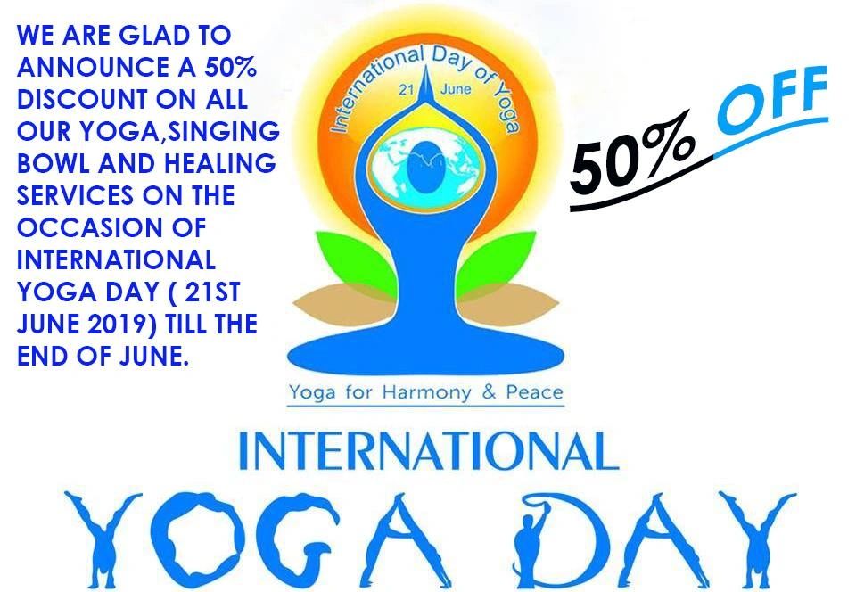 50 Off On The Occasion Of International Yoga Day 50 Off On The Occasion Of International Yoga Day