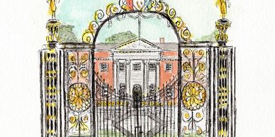 Golden gates warrington, victoria wood, picturesq warrington framing. prints for sale.