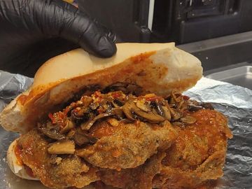 Fully load Veal Sandwich