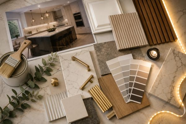 Remodeling and finish coordination for residential and commercial spaces
