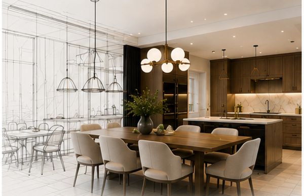 Interior and outdoor project planning by CoreBuild