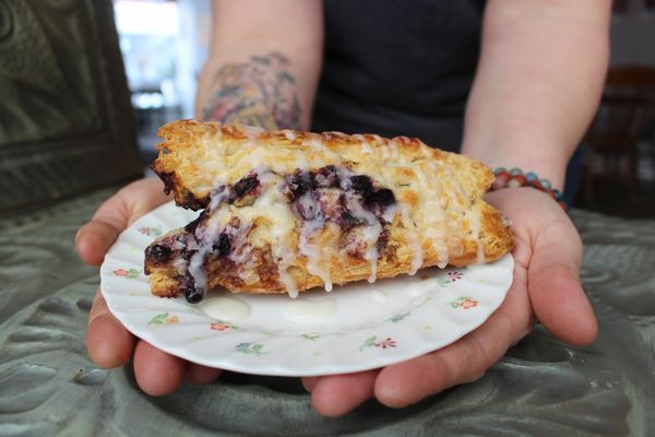If you haven’t had one of these scones from Eclectic café in Orillia you need to go there now.