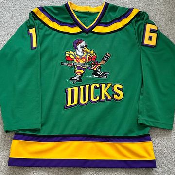 Jesse Hall #9 Ducks Hockey Jersey