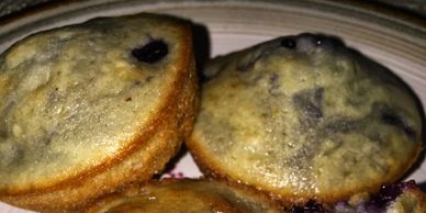 Blueberry Tea Cakes