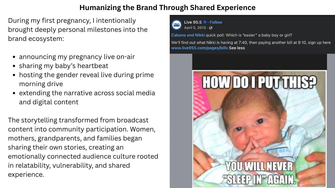 A baby meme humorously stating parents will never sleep in again.