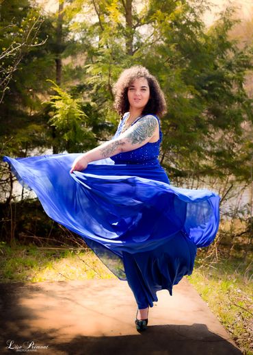 portrait en extérieur