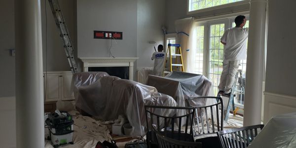 interior painting preparation
