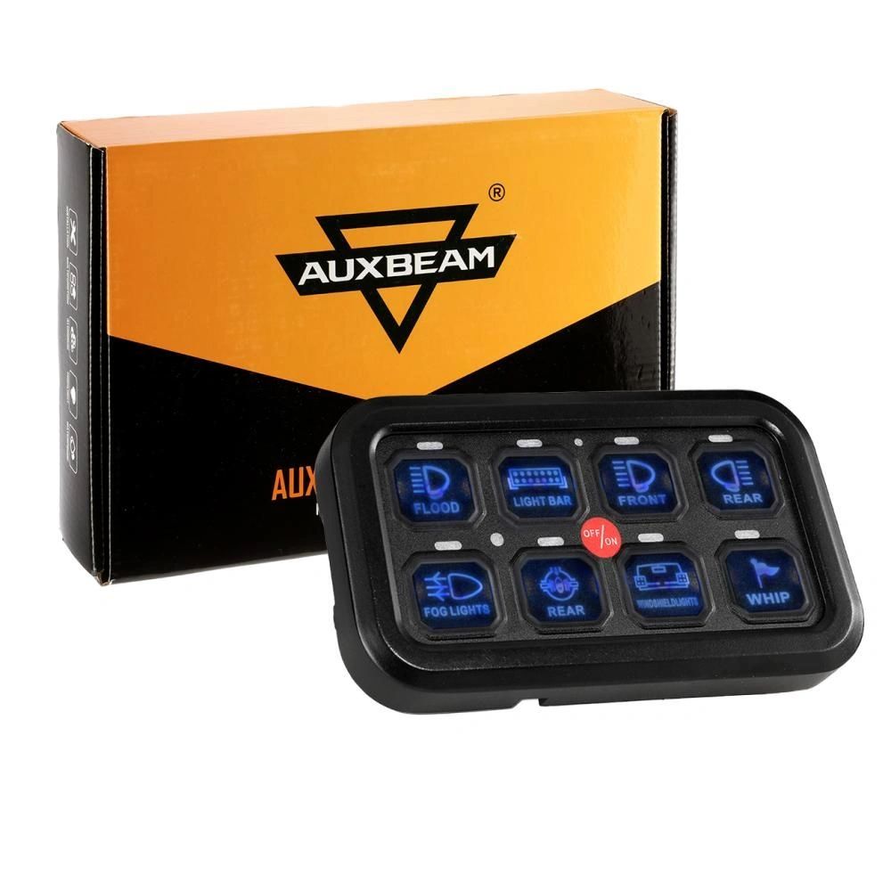 Auxbeam 8 Gang Switch Panel