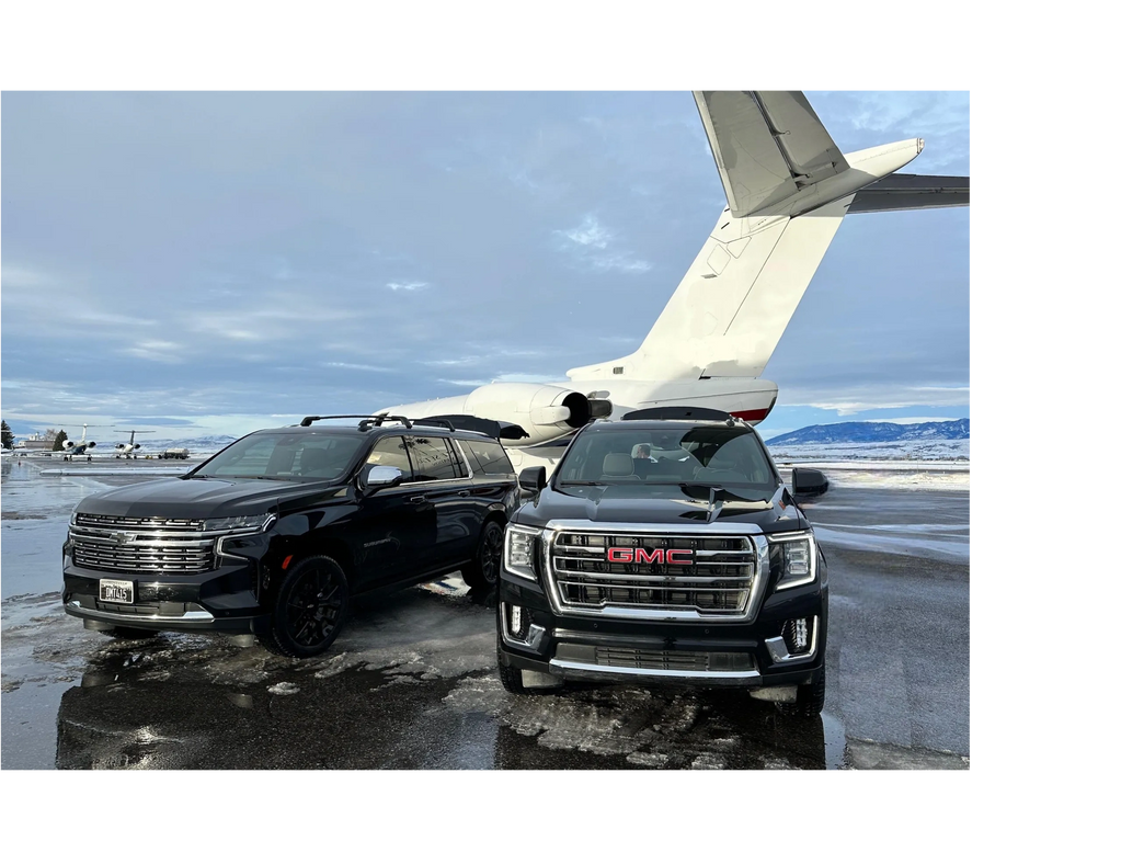 Treasure State Limo, Luxury Limousine SUV,  Bozeman Airport Transportation to Big Sky MT