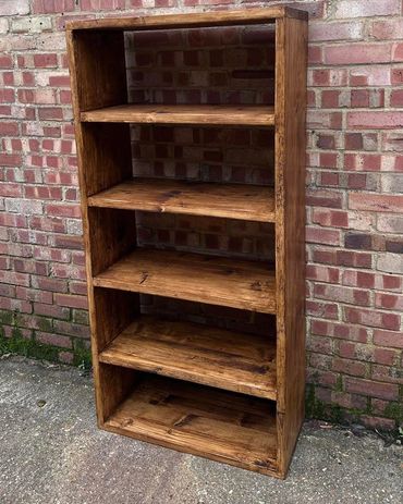 Wooden Bookcase by Pinewood Designs, Ashford Kent 