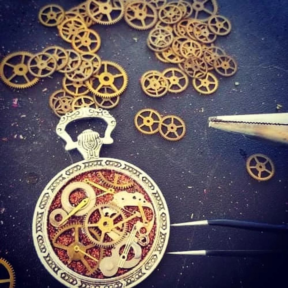 Steampunk jewelry on sale