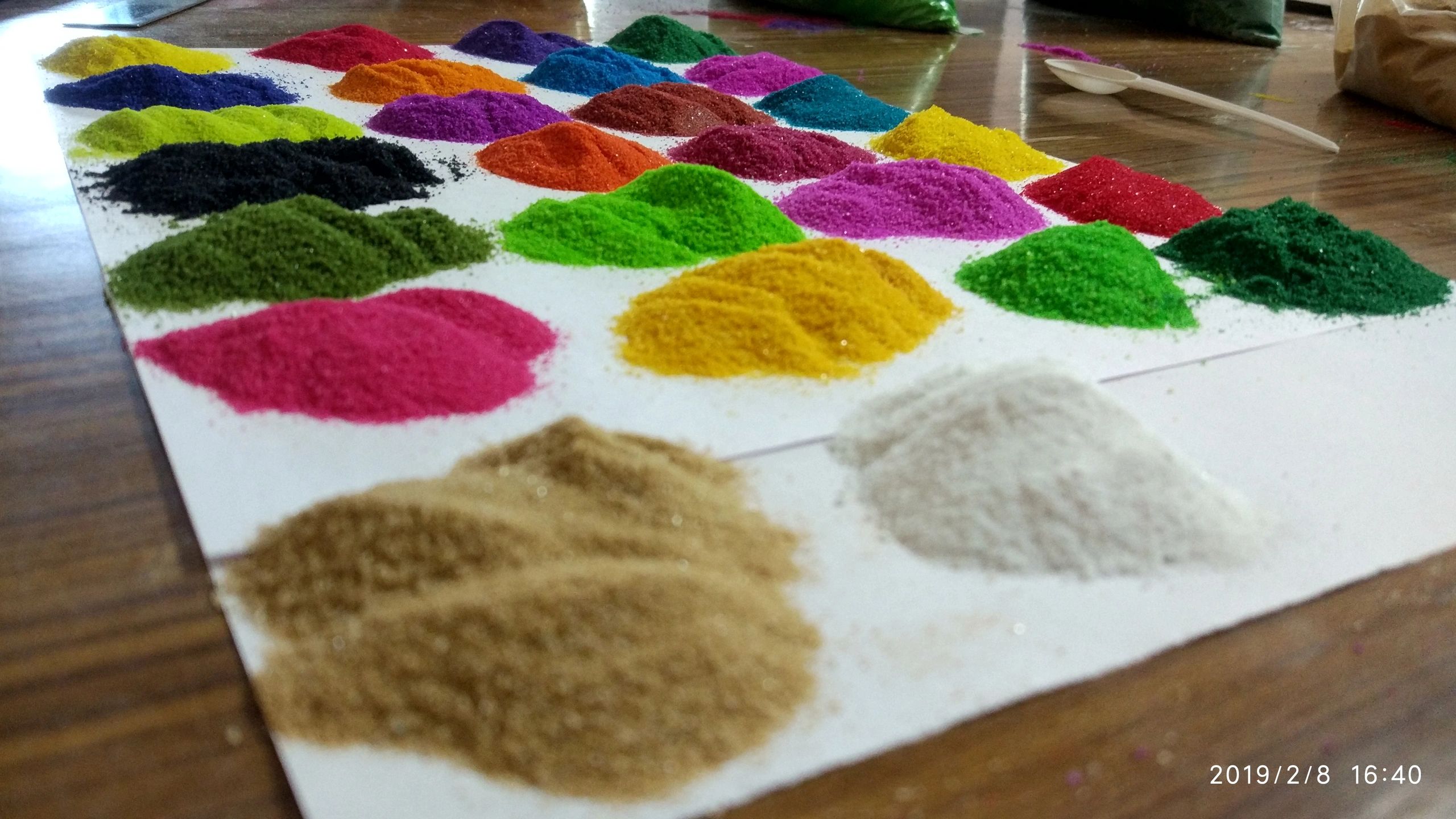 Kanchan Multicolor Crystal Rangoli Colors, For Festivals at Rs 20/kilogram  in Jaipur