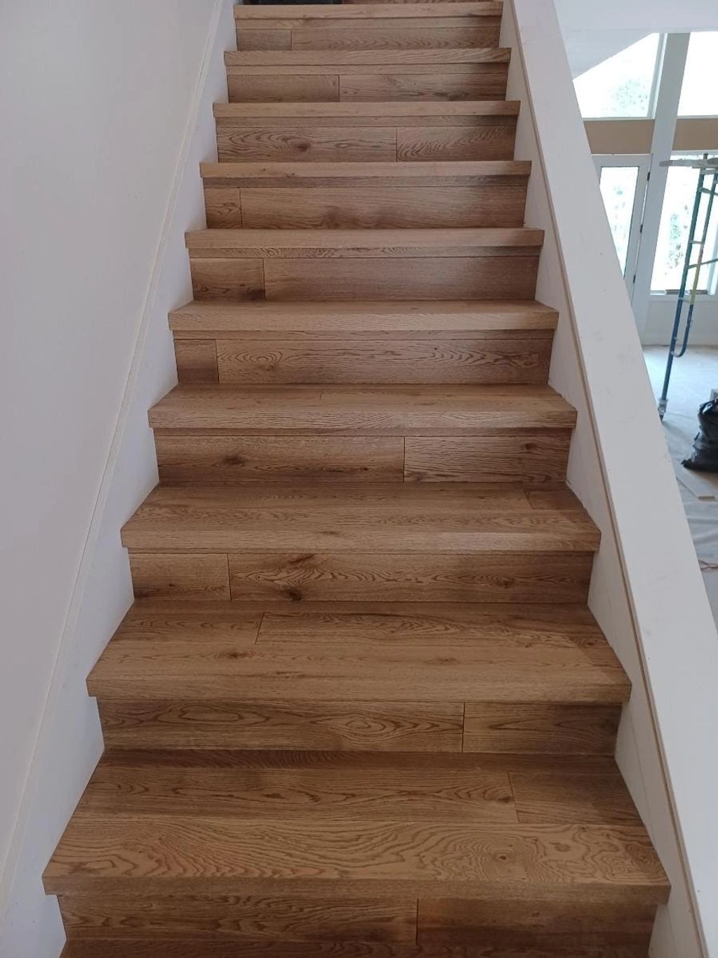 Square Edge Prefinished Engineered Hardwood Stair Nosing
