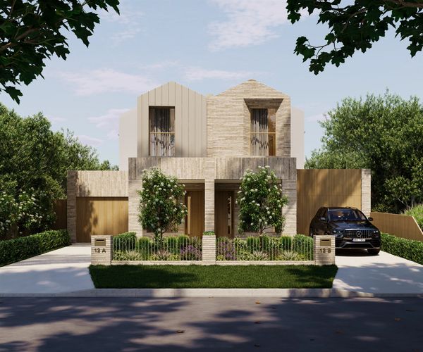 Architectural render of Dromana in Victoria, under construction.