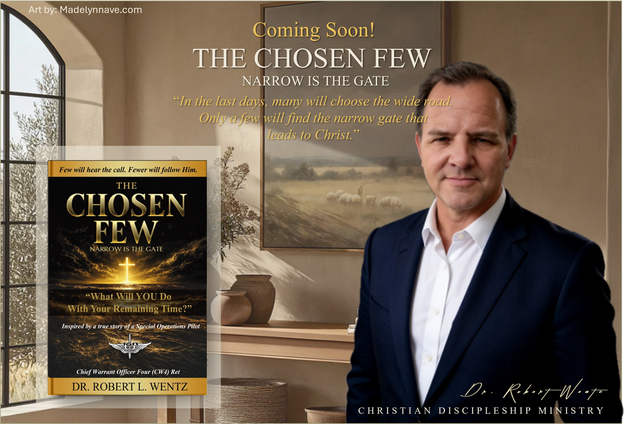 Dr. Robert Wentz promotes his upcoming book 'The Chosen Few: Narrow Is The Gate' about Christian discipleship.
