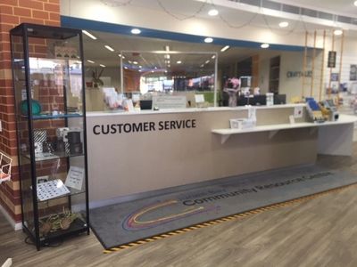 Customer Service desk of the CRC