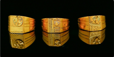  24K, 999.9 GOLD RINGS 