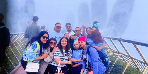 Mr Rahul Sangai and Family at Vietnam