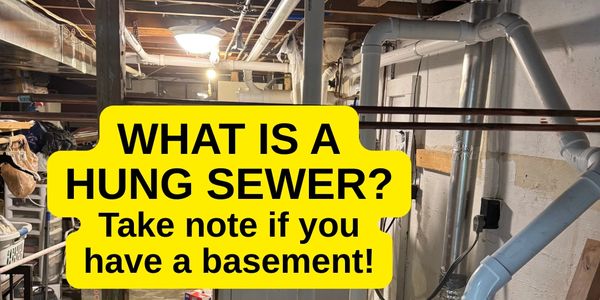 Middletown Ohio basement with hung sewer needed sewage ejector pump to support new basement bathroom