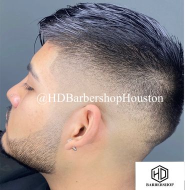 High Definition HD Barbershop Houston Katy  Cypress luxury suites barber shop haircuts beards fade 