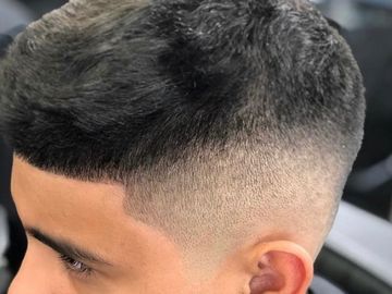 High taper with a shape up : r/Barber