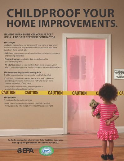 Childproof your home with lead-safe contractors for safer renovations.