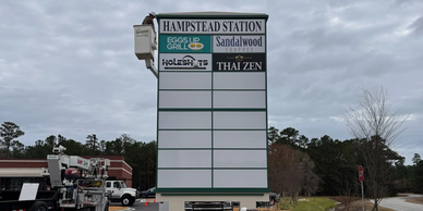 Monument sign Hampstead NC