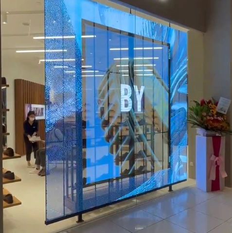 Transparent Screen for Glass Windows: A Game-Changer for Retail