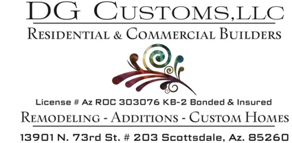 DG Customs LLC     Residential & Commercial  General Contractor 