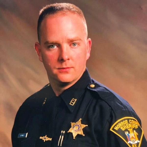 Dan Powell in a Monroe County Sheriff's Deputy Uniform