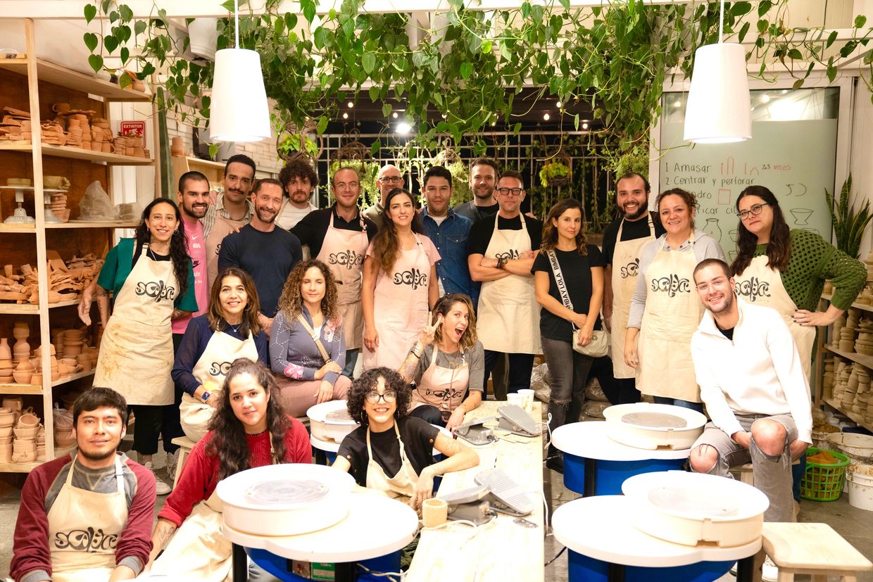 Group photo of our consultants, attorneys, clients in Mexico City - New Brand Activation. 
