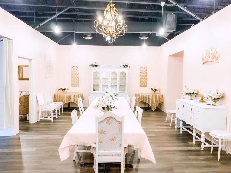 Event Space for Princess Tea Parties and Adult Tea Parties