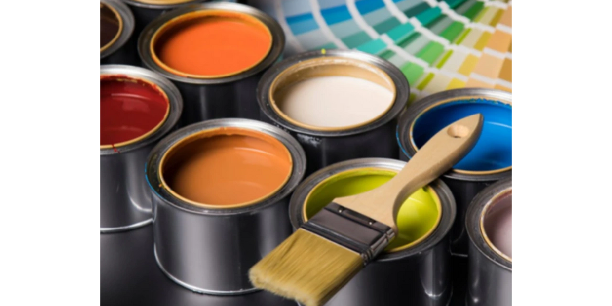 Coming soon at Little Cottage Dog Grooming In Romford. Different colour paint pots