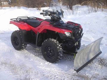 plow and winch installation