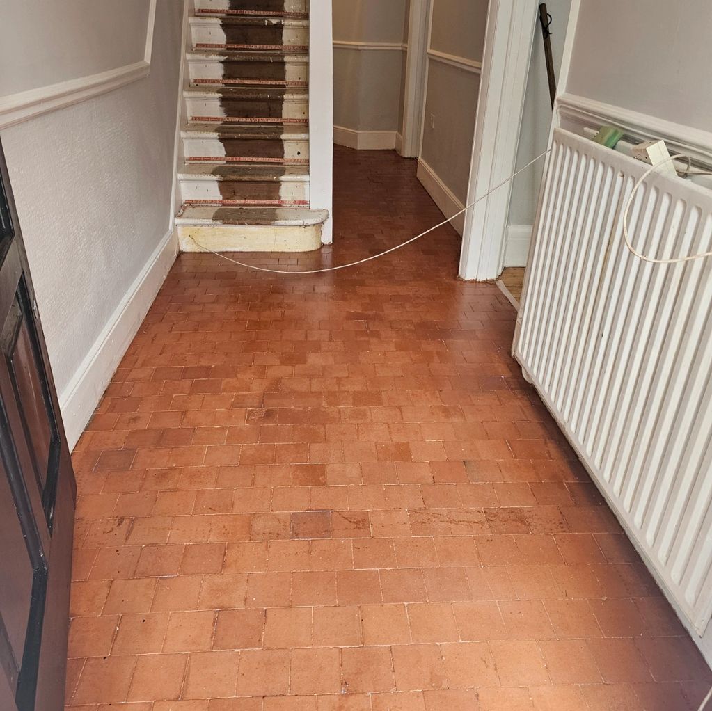 sealed Terracotta tiles 