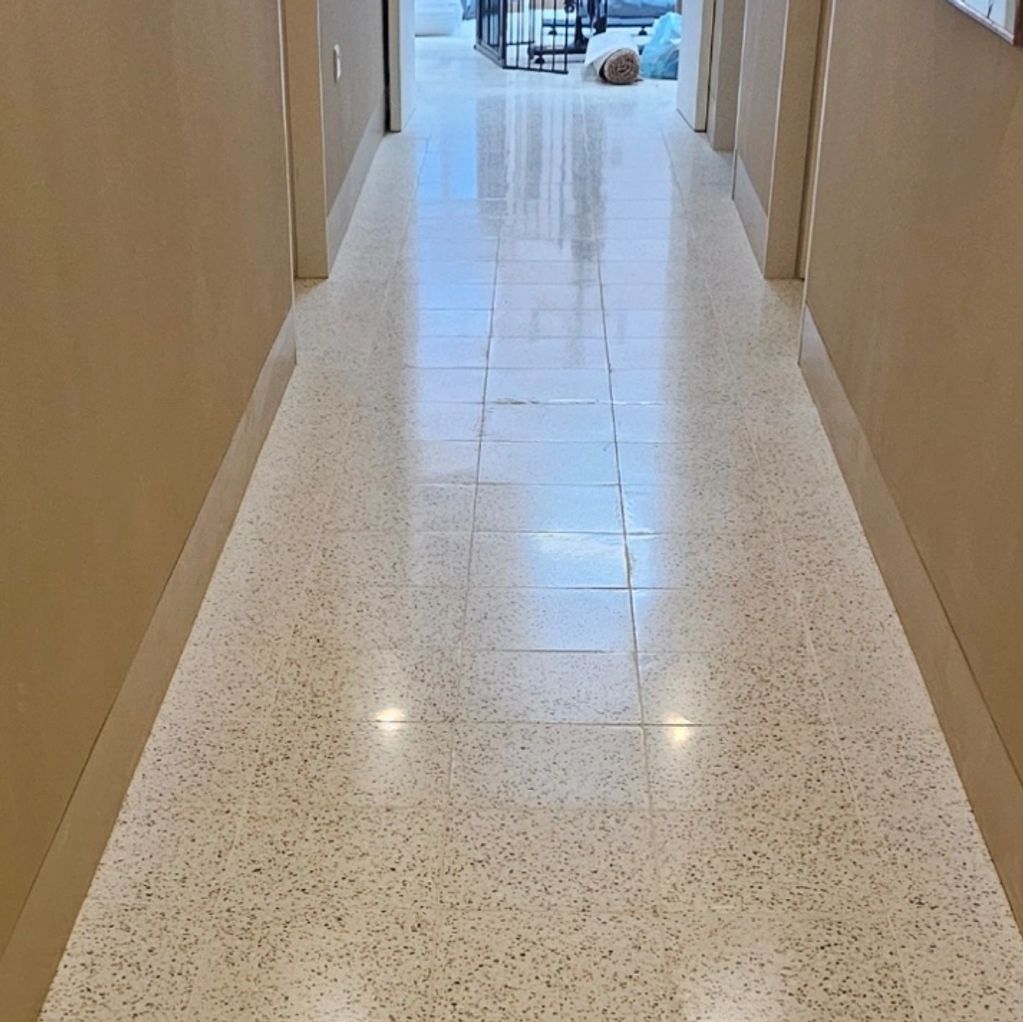 polished terrazzo  